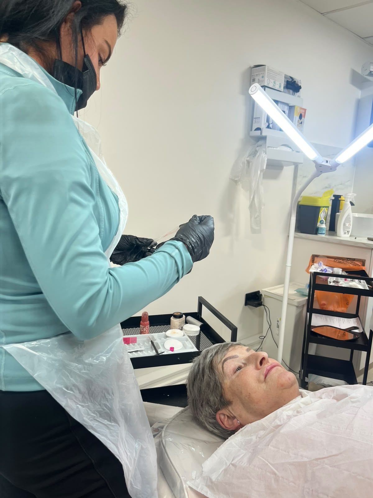 Brow treatment at KL Beauty Clinic